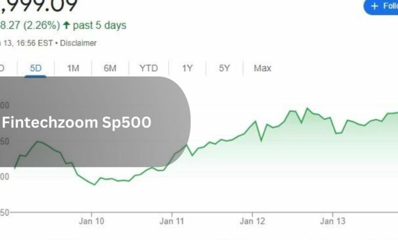 Fintechzoom Sp500