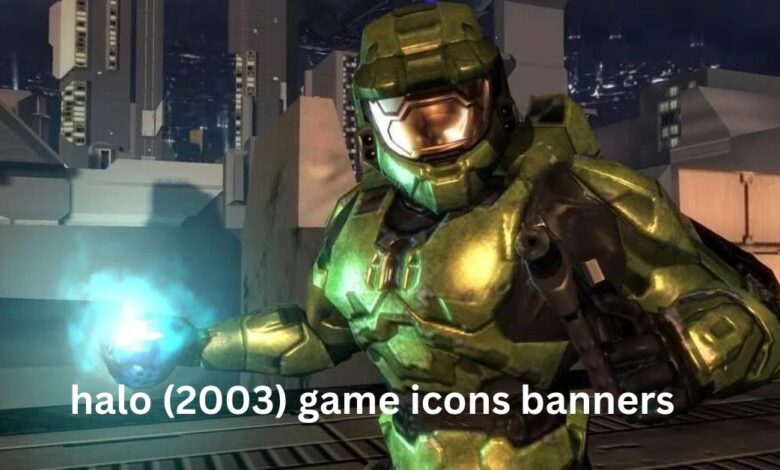 halo (2003) game icons banners